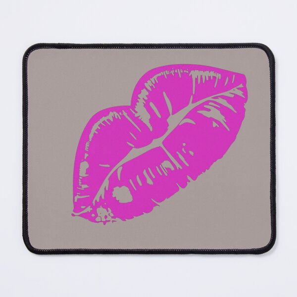 Item preview, Purple Lipstick Kiss Lips Imprint designed and sold by FroggyFly Designs.