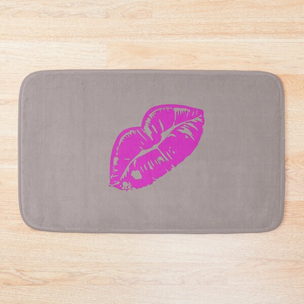 Item preview, Purple Lipstick Kiss Lips Imprint designed and sold by FroggyFly Designs.