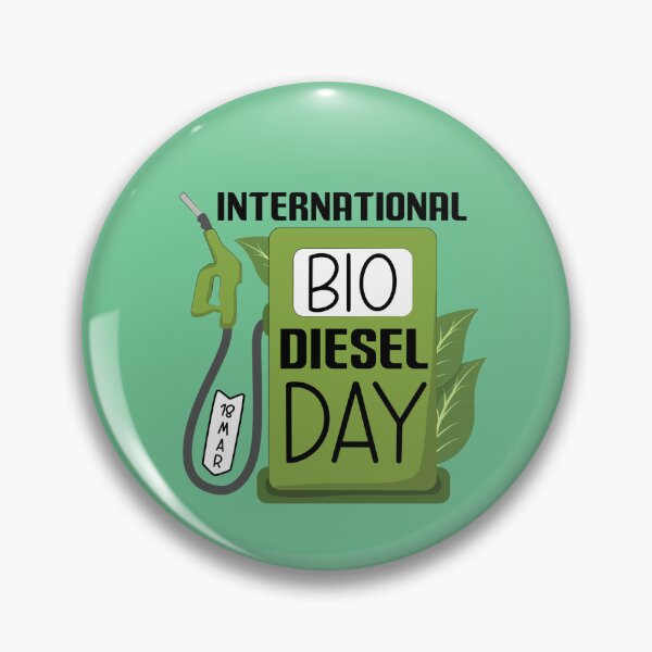 Item preview, 18 March International Bio Diesel Day - Wacky Holidays designed and sold by ChemicalXShop.