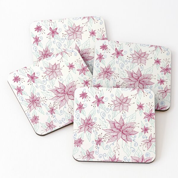 Item preview, Colorful Flower Doodle designed and sold by ChalarieArt.