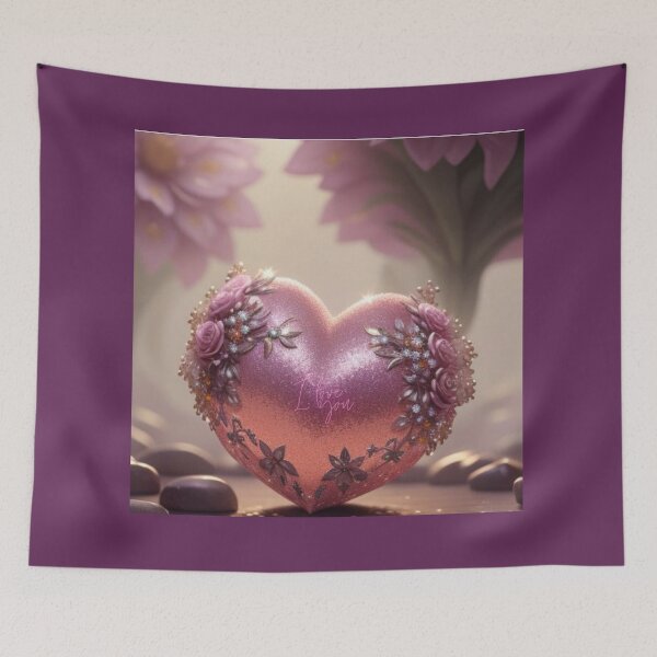 Item preview, Floral Fantacy Heart designed and sold by 15Enchantress.