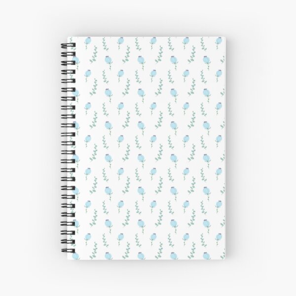 Item preview, Pastel Plants and Blue Flower Design designed and sold by FestivityFinds.