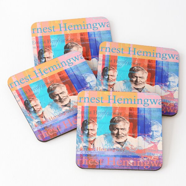 Item preview, Ernest Hemingway, writer designed and sold by Mauswohn.