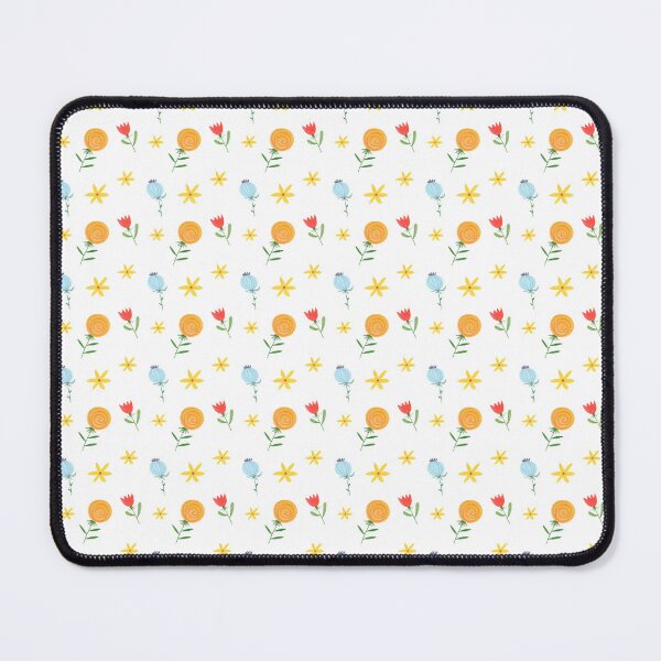 Item preview, Yellow, Blue, and Red Flower Design designed and sold by FestivityFinds.