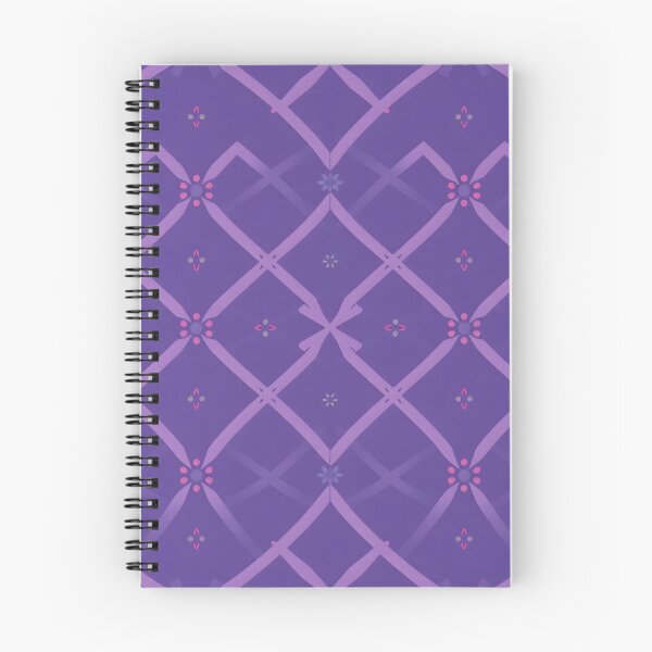 Item preview, Stylish Purple Lattice Floral Pattern - Duvet, Canvas & Curtains designed and sold by CelestialAllure.