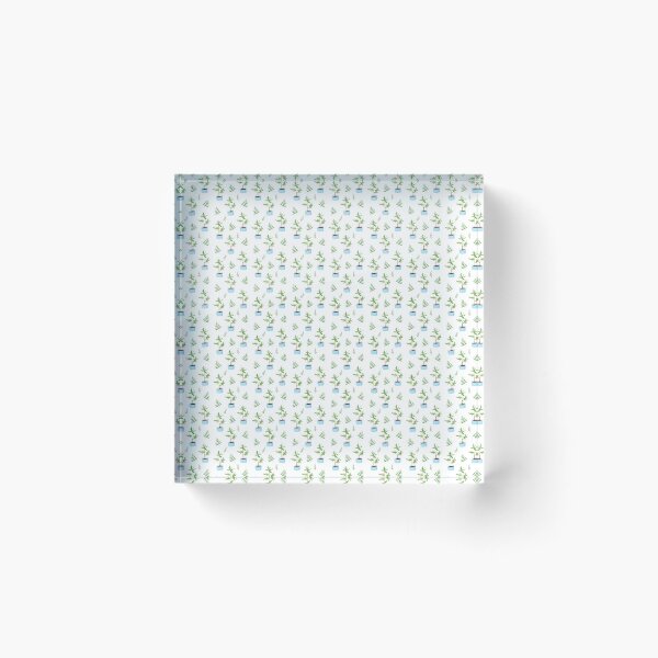Item preview, Pastel Plant Design - Serene Botanical Art for Home Decor designed and sold by FestivityFinds.