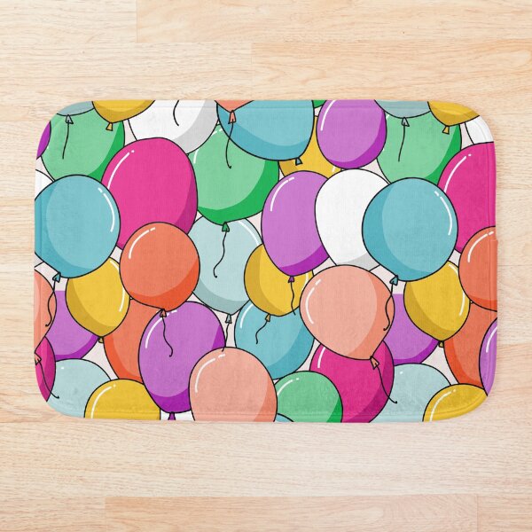 Item preview,  Festive happy birthday balloons party decoration  designed and sold by Milatoo.