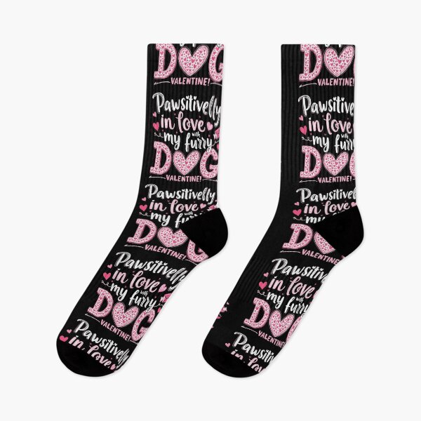 Item preview, Pawsitively In Love With My Furry Dog Valentine designed and sold by Blok45.