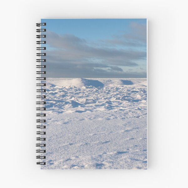 Item preview, Sunlit Lake Erie Icescape with Fresh Snow designed and sold by Georgia Mizuleva.