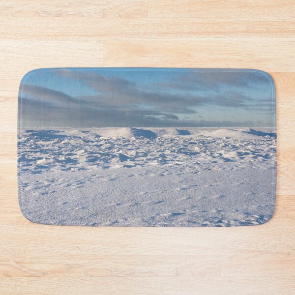 Item preview, Sunlit Lake Erie Icescape with Fresh Snow designed and sold by Georgia Mizuleva.