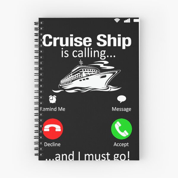 Item preview, Cruise Is Calling and I must go funny Cruising t shirt designed and sold by StreetArtPro.