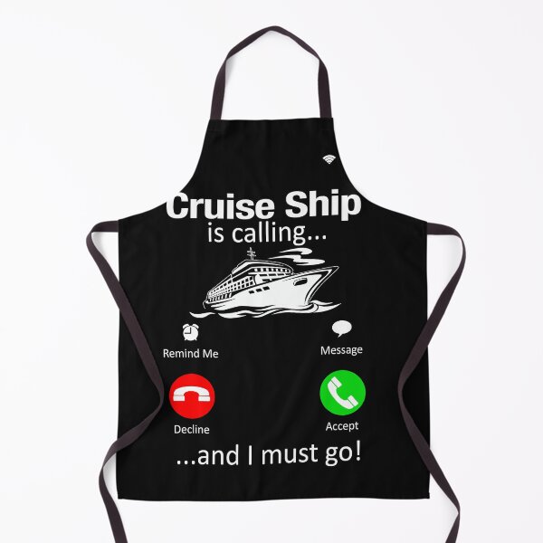 Item preview, Cruise Is Calling and I must go funny Cruising t shirt designed and sold by StreetArtPro.