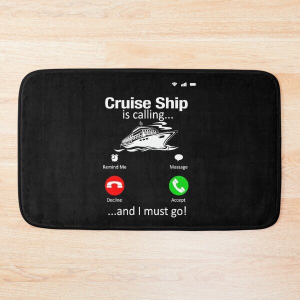 Item preview, Cruise Is Calling and I must go funny Cruising t shirt designed and sold by StreetArtPro.