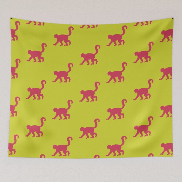 Item preview, Baboon walk neon designed and sold by KaroLeenaDesign.