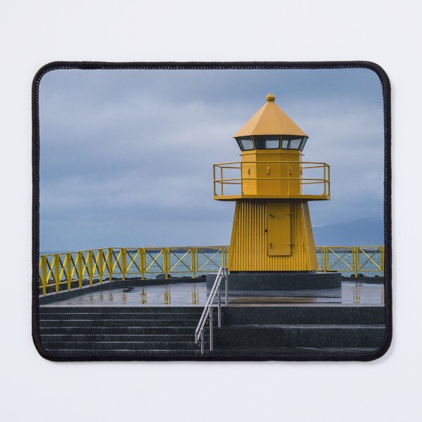 Item preview, Small lighthouse at the port of Reykjavik in Iceland designed and sold by Sonja Birkelbach.