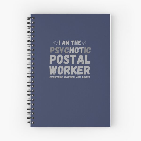 Item preview, psychotic postal worker designed and sold by Guleniza.