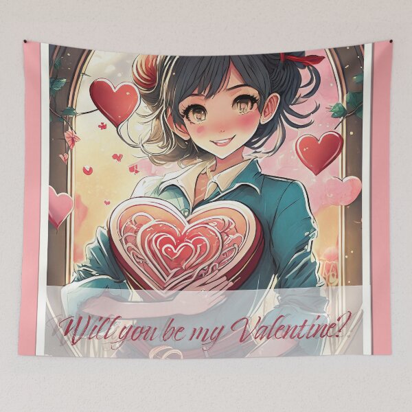Item preview, Be My Valentine in Manga Style 31470 designed and sold by pASob-dESIGN.