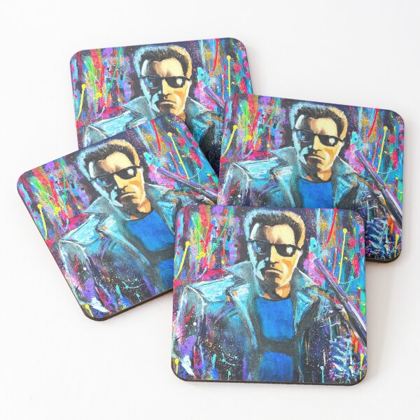Artikelvorschau, Terminator-Popart entworfen und verkauft von DC Art Studios.