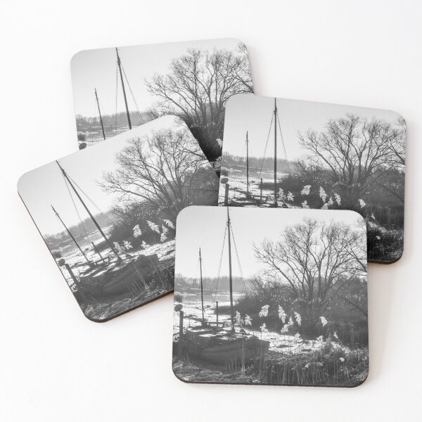 Item preview, Scheldt River Boats: Black and White designed and sold by Imladris01.