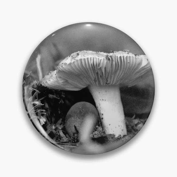Item preview, Front Yard Fungi Black And White  designed and sold by MercerImages.