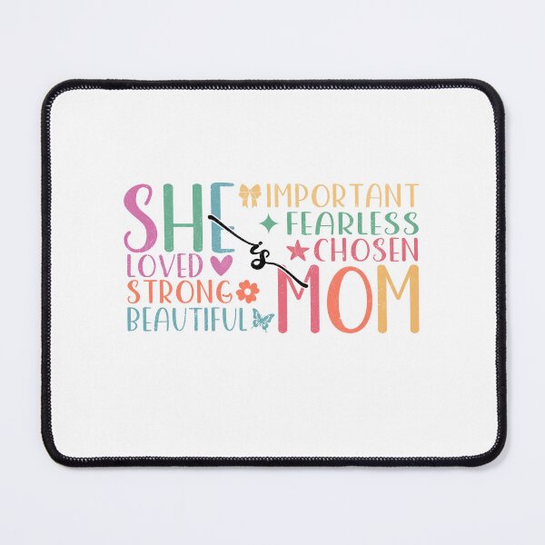 Item preview, She is Mom, Retro Mother and Blessed Mom designed and sold by Marilynikimball.