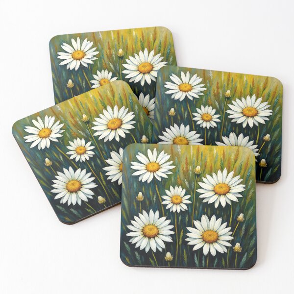 Item preview, Blooming Daisies: Vibrant Floral Art Celebrating Nature’s Beauty designed and sold by twisted-dot.