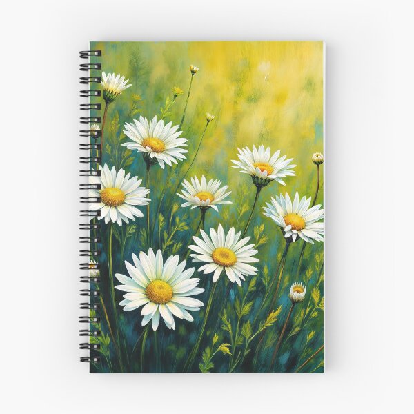 Item preview, Floral Garden Bliss: Lush Daisies in a Summer Meadow designed and sold by twisted-dot.