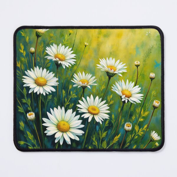 Item preview, Floral Garden Bliss: Lush Daisies in a Summer Meadow designed and sold by twisted-dot.
