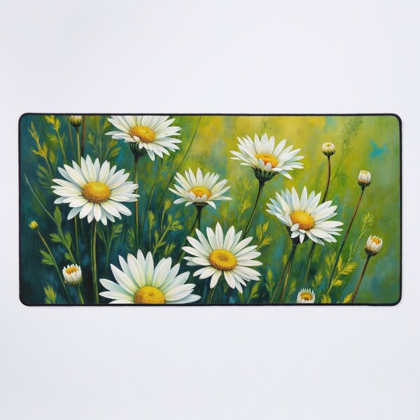 Item preview, Floral Garden Bliss: Lush Daisies in a Summer Meadow designed and sold by twisted-dot.