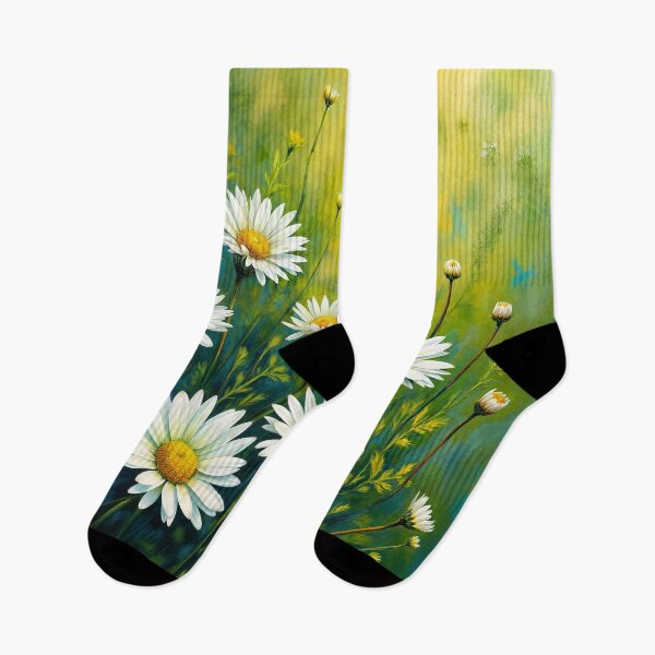 Item preview, Floral Garden Bliss: Lush Daisies in a Summer Meadow designed and sold by twisted-dot.