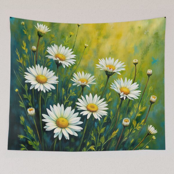 Item preview, Floral Garden Bliss: Lush Daisies in a Summer Meadow designed and sold by twisted-dot.