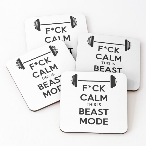 Item preview, Fuck calm, this is beast mode! designed and sold by BugiDesignArt.