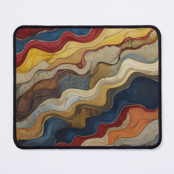 Item preview, Flowing Shapes Vibrant Colors designed and sold by Sigtrix.