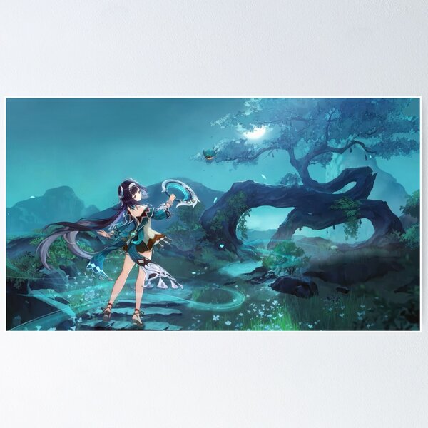 Item preview, Lan Yan Artwork #3, Genshin Impact designed and sold by Astral Drop.