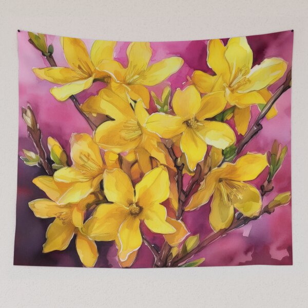 Item preview, forsythia designed and sold by Valentina-V.