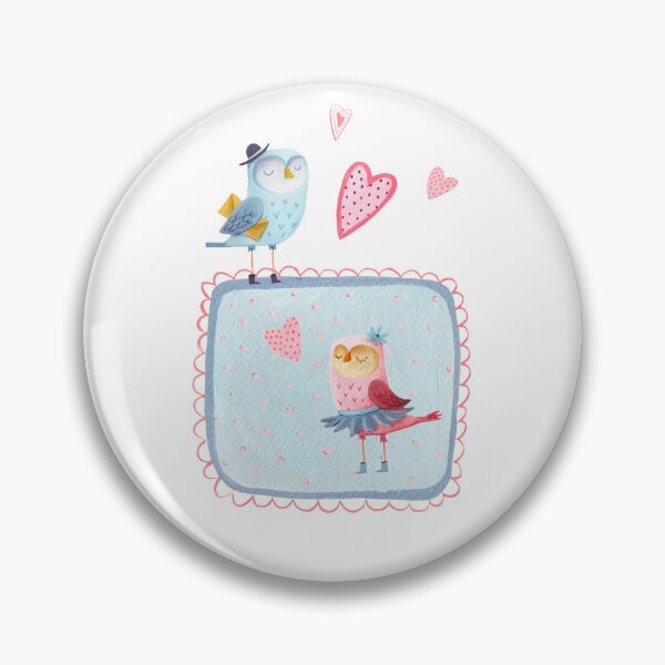 Item preview, Whimsical Blue and Pink Canary Illustration - Delightful Bird Art for Home Decor designed and sold by FestivityFinds.