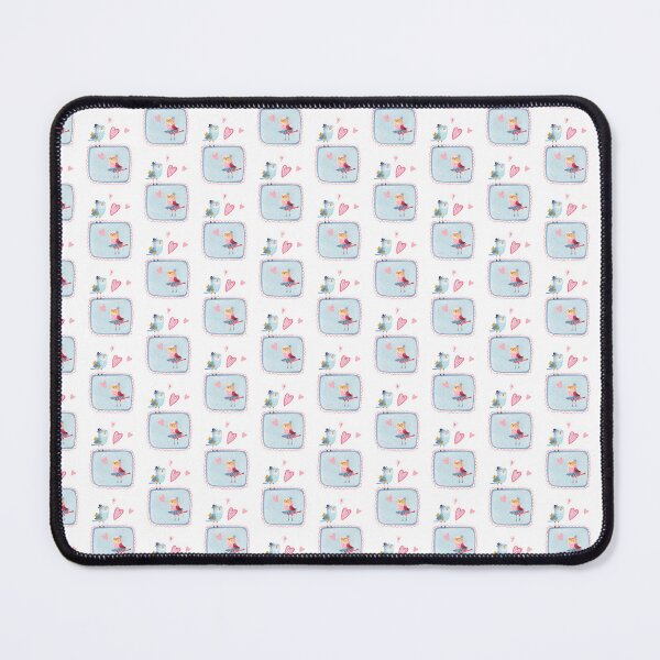 Item preview, Whimsical Blue and Pink Canary Illustration - Delightful Bird Art for Home Decor designed and sold by FestivityFinds.