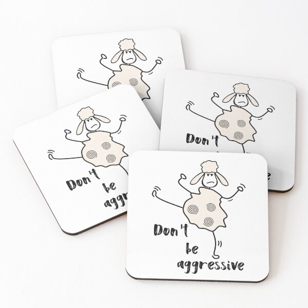 Item preview, Sheep-don't be aggressive designed and sold by ANVivid.