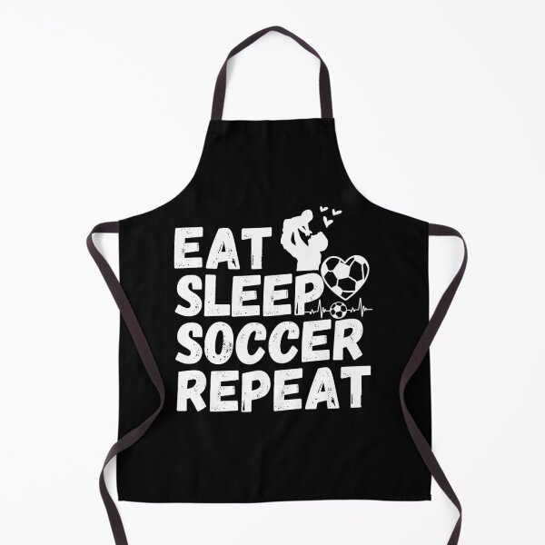 Item preview, EAT SLEEP SOCCER REPEAT, Ultimate Soccer Dad Life Mantra,It's Perfect For Sideline Champions designed and sold by NADIASHOP86.