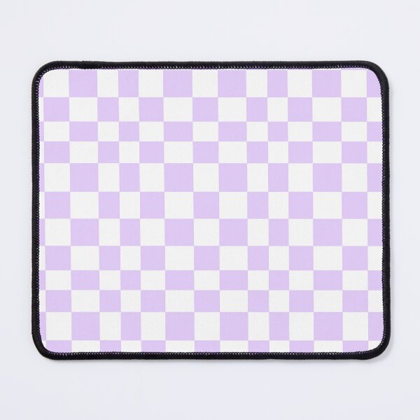 Item preview, Lilac Purple and White Checkers  designed and sold by JaygiesDesign.