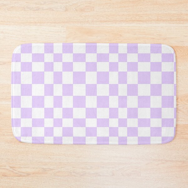Item preview, Lilac Purple and White Checkers  designed and sold by JaygiesDesign.