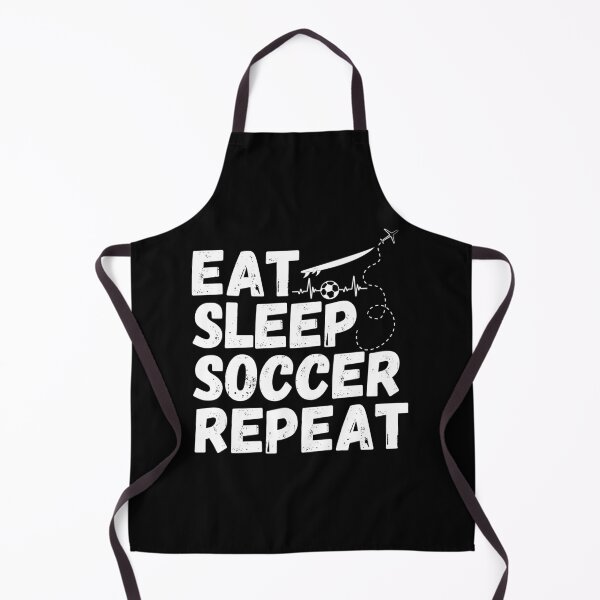 Item preview, EAT SLEEP SOCCER REPEAT - Never Too Old For The Beautiful Game ,Lifetime Soccer Passion designed and sold by NADIASHOP86.