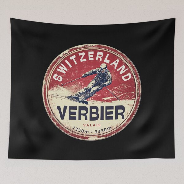 Item preview, Verbier - Switzerland  designed and sold by GoodOldVintage.
