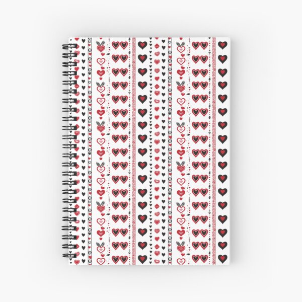 Item preview, Charming Vertical Hearts Pattern - Whimsical Digital Illustration for Love and Decor designed and sold by FestivityFinds.