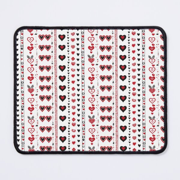 Item preview, Charming Vertical Hearts Pattern - Whimsical Digital Illustration for Love and Decor designed and sold by FestivityFinds.