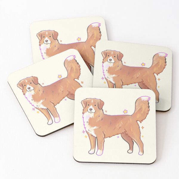 Item preview, Nova Scotia Duck Tolling Retriever dog  designed and sold by Mayarartsy.