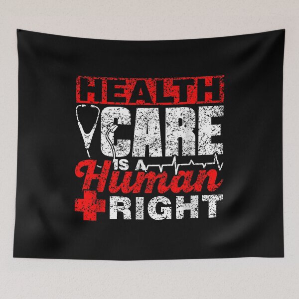 Item preview, Funny nurse healthcare is a human right designed and sold by AddlPoolart.