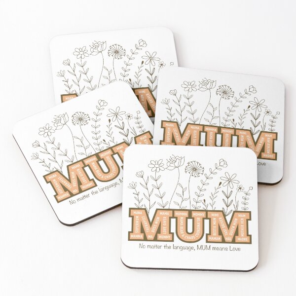Item preview, MUM - Word design designed and sold by ArthousePromos.