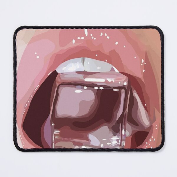 Item preview, Pop Art Lips with Ice Cube designed and sold by leekatwan.