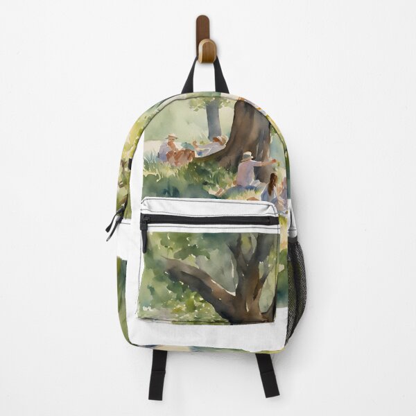 Item preview, People having Picnics under a Tree designed and sold by SayuriCrafts.